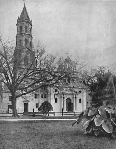 Katedrála svatého Augustina, Florida, c1897. od Unbekannt