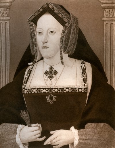 Kateřina Aragonská, c1515, 1902 od Unbekannt