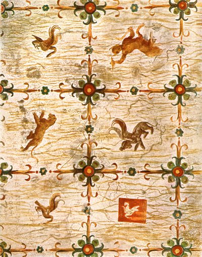 Stropní dekorace v Neros Domus Aurea, Řím, Itálie, 1928. od Unbekannt