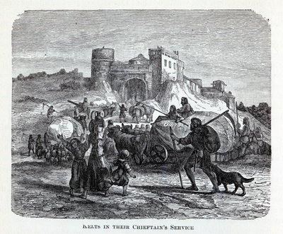 Keltové ve službách jejich náčelníků, 1882 od Unbekannt