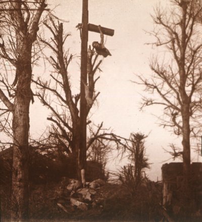 Hřbitov v Arras, severní Francie, c1914-c1918 od Unbekannt