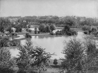 Central Park, Minneapolis, c1897. od Unbekannt