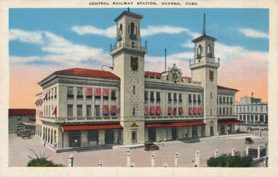 Centrální nádraží, Havana, Kuba, c1910 od Unbekannt