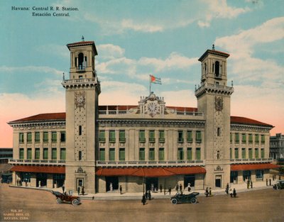 Centrální nádraží, Havana, Kuba, c1920 od Unbekannt