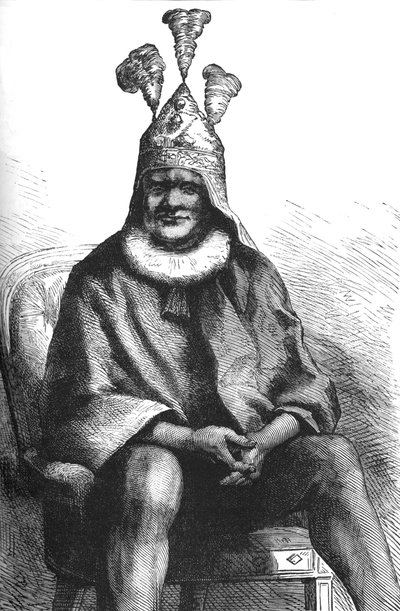 Cetewayo, král Zulusů, c1880 od Unbekannt