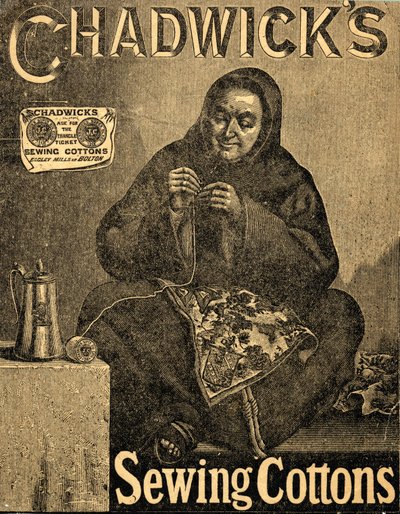 Chadwick’s Sewing Cottons, 19. století od Unbekannt