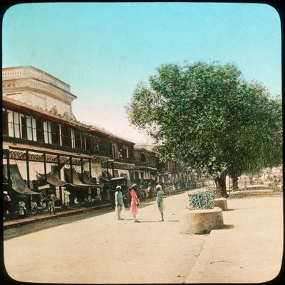 Chandni Chowk, Dillí, Indie, konec 19. nebo začátek 20. století od Unbekannt
