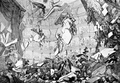 Chaos se vrací..., 1791 od Unbekannt