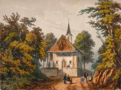 Chapelle de Guillaume-Tell, Küssnacht, polovina 19. století. od Unbekannt
