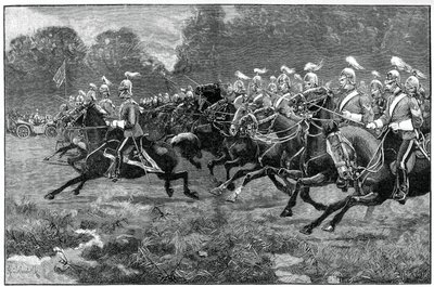 Povolání 5. a 7. dragounské gardy, recenze ve Windsorském parku, 1900 od Unbekannt