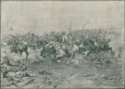 Obvinění dvanáctých husarů v bitvě u Marenga, 1800, 1896. od Unbekannt