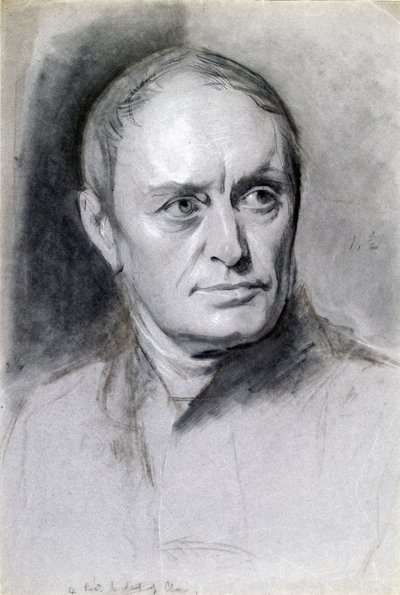 Charles Babbage, matematik a počítačový průkopník, c 1840 od Unbekannt