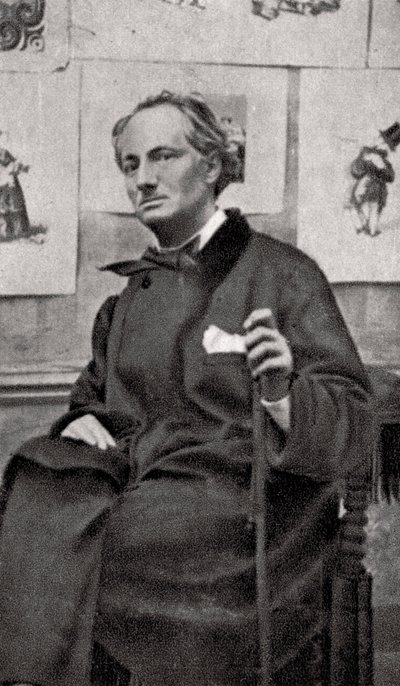 Charles Baudelaire , francouzský básník a umělecký kritik, 1857 od Unbekannt