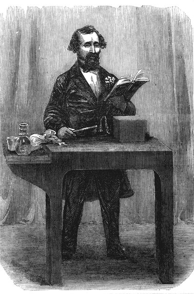 Charles Dickens 1812-70, anglický romanopisec a novinář, červenec 1858 od Unbekannt
