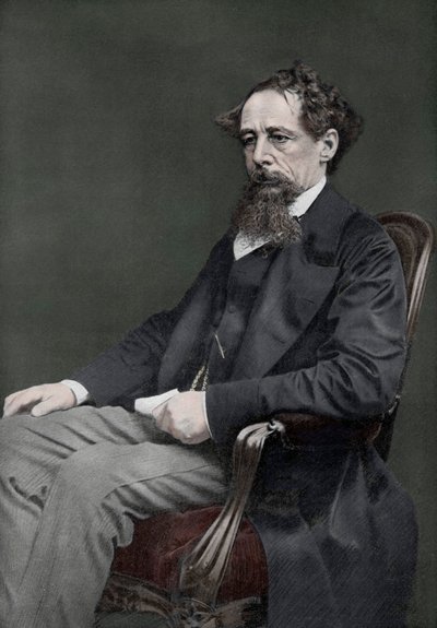 Charles Dickens, anglický spisovatel 19. století, 1910 od Unbekannt