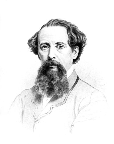 Charles Dickens, anglický spisovatel 19. století, 1910 od Unbekannt