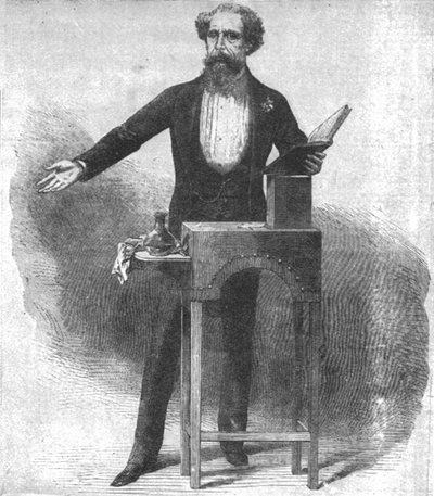 Poslední čtení Charlese Dickense v St. James