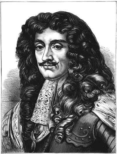 Karel II., král Velké Británie a Irska 1660-1685, c1880 od Unbekannt