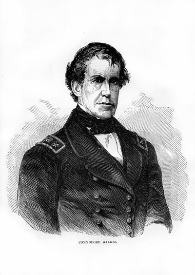 Charles Wilkes , americký námořní důstojník a průzkumník, 1872 od Unbekannt
