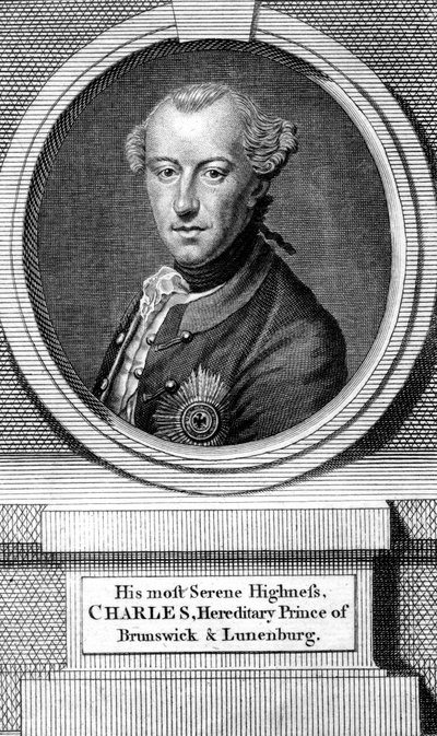 Charles William Ferdinand, vévoda z Brunswicku, 1735-1806 od Unbekannt