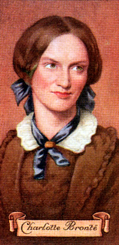 Charlotte Bronte, převzato ze série cigaretových karet, 1935 od Unbekannt