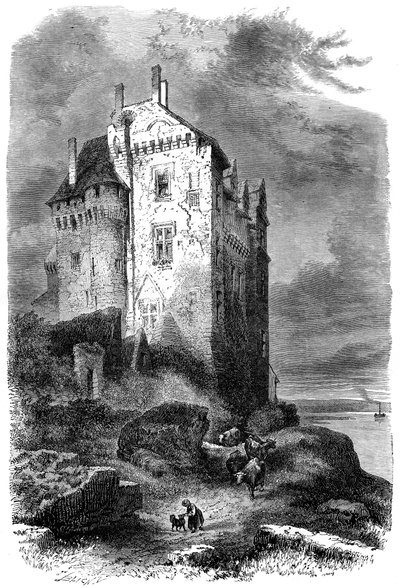 Chateau de Montsoreau, Francie, 15. století 1882-1884 od Unbekannt