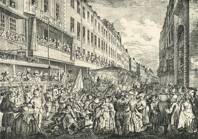 Cheapside na Den starostů, 1761, 1925. od Unbekannt