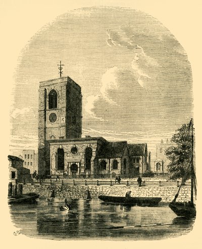 Chelsea Church, 1860, c1876. od Unbekannt