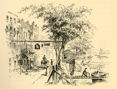 Chelsea v té době byla vesnice na břehu řeky, 1907. od Unbekannt