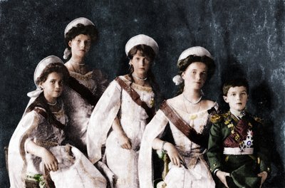 Děti cara Nicholase II Ruska, c1910. od Unbekannt