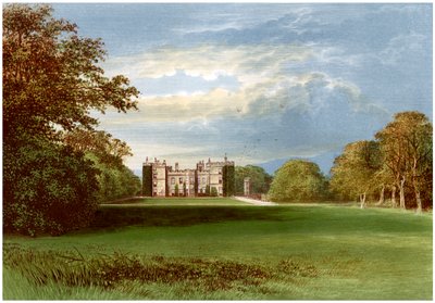 Hrad Chillingham, Northumberland, domov hraběte z Tankerville, c1880 od Unbekannt