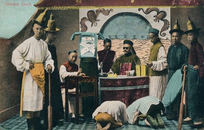 Čínský dvůr, c1900 od Unbekannt