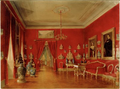 Čínská porcelánová skříňka od Unbekannt