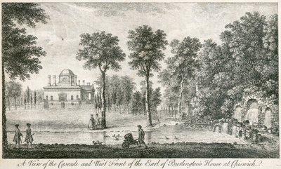 Chiswick House, Hounslow, Londýn, 1750 od Unbekannt