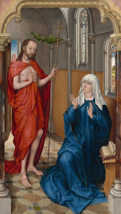 Kristus se zjevil Panně, c. 1475. od Unbekannt