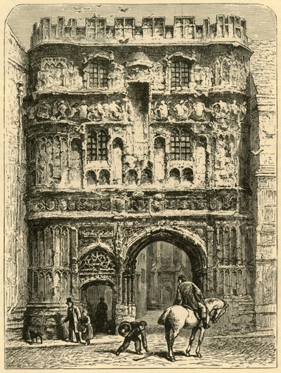 Christ Church Gateway, 1898. od Unbekannt