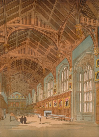 Christ Church Hall, Oxford, c1845, 1864 od Unbekannt