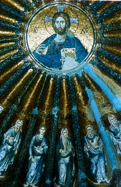 Kristus Pantokrator, c1310-c1320 od Unbekannt