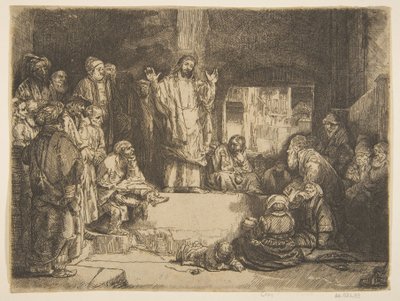 Christ Preaching La Petite Tombe copy.n.d. od Unbekannt