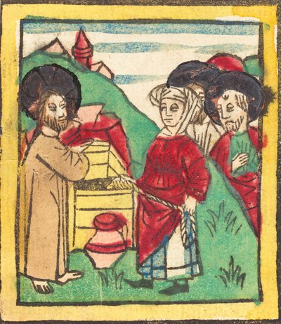 Kristus a žena Samaří, c. 14401460. od Unbekannt