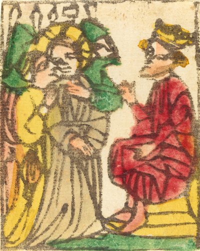 Kristus před Herodem, pravděpodobně 14251450. od Unbekannt