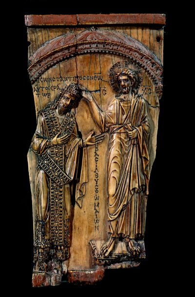 Kristus korunující císaře Konstantina VII., 945 od Unbekannt