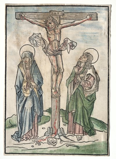 Kristus na kříži, 1400s. od Unbekannt