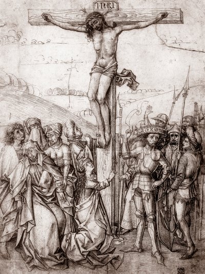 Kristus na kříži, c1480 od Unbekannt