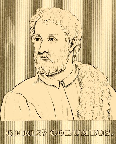 Kryštof Kolumbus, 1451-1506, 1830. od Unbekannt