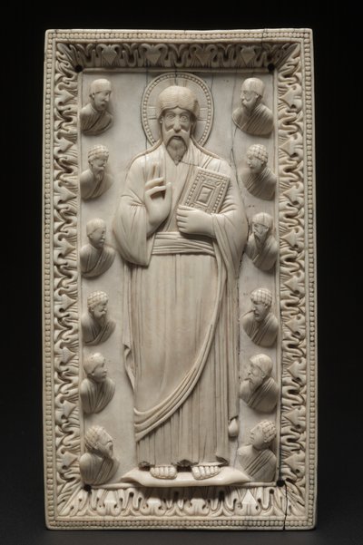 Kristova mise k apoštolům, c. 970-980. od Unbekannt