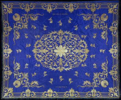 Manželský baldachýn Chuppah, 1867-1868 od Unbekannt