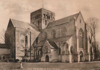 Church of the Hospital of St Cross, Winchester, Hampshire, počátek 20. století od Unbekannt