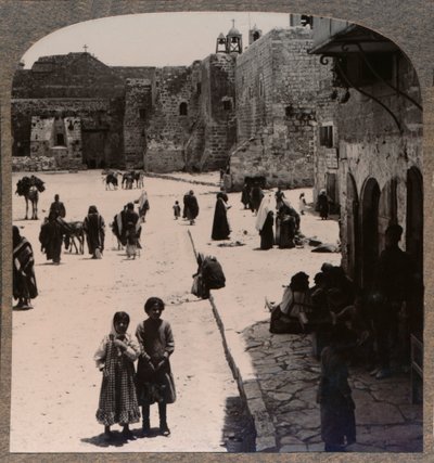 Kostel Narození Páně, Betlém, c1900 od Unbekannt