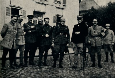 Churchill navštěvuje bitevní pole Somme, 1915, 1945. od Unbekannt